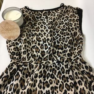 Cheetah Print Tulip Dress